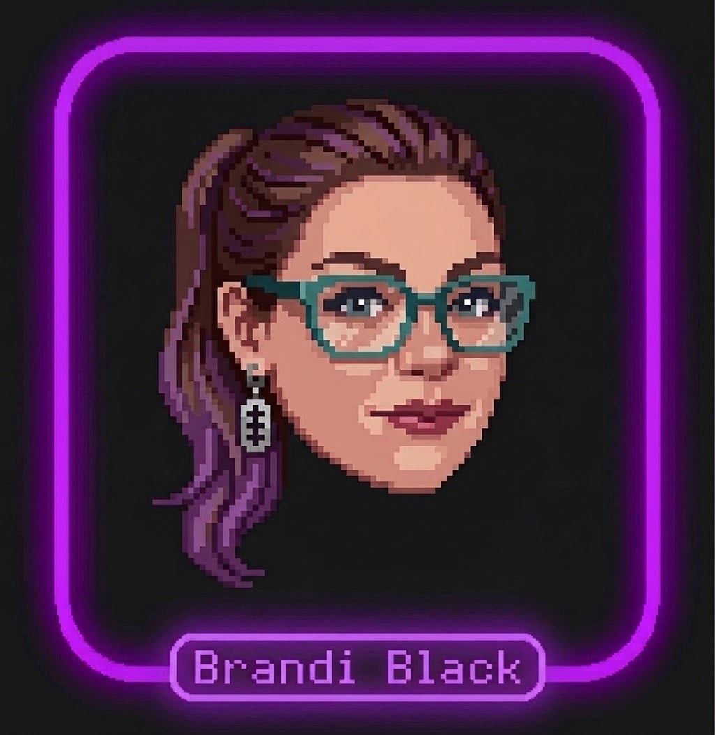 Brandi Black pixel portrait