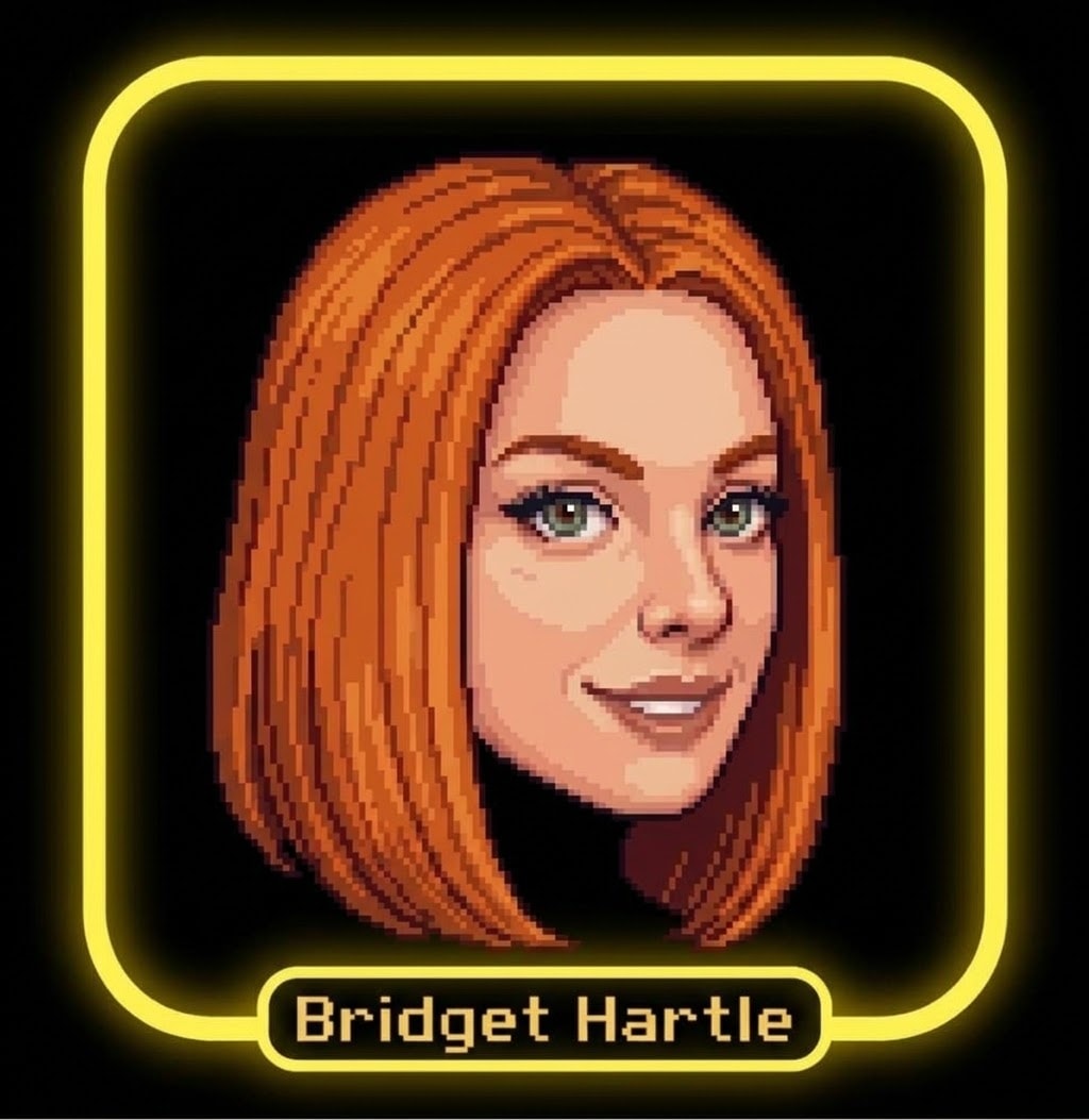 Bridget Hartle pixel portrait
